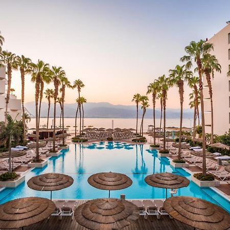 Aria Otel Eilat Dış mekan fotoğraf Pool at the Dan Hotel