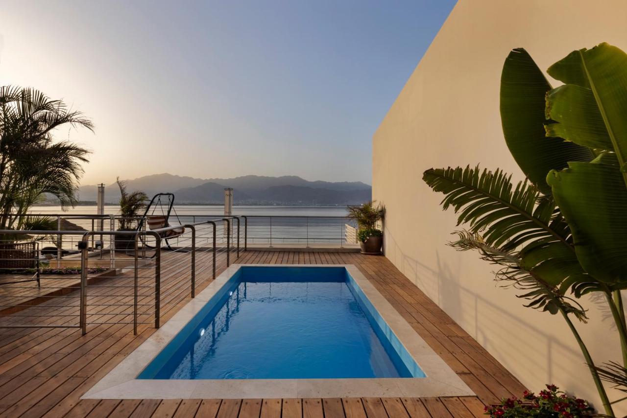 Aria Otel Eilat Dış mekan fotoğraf A private pool